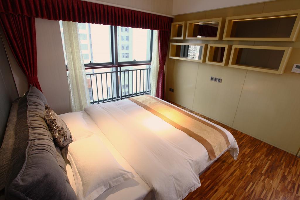 Heefun Apartment Hotel Guangzhou - Poly D Plaza Branch Szoba fotó