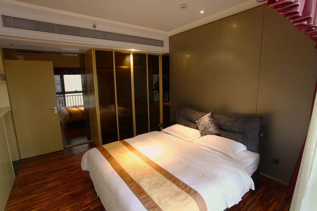 Heefun Apartment Hotel Guangzhou - Poly D Plaza Branch Szoba fotó