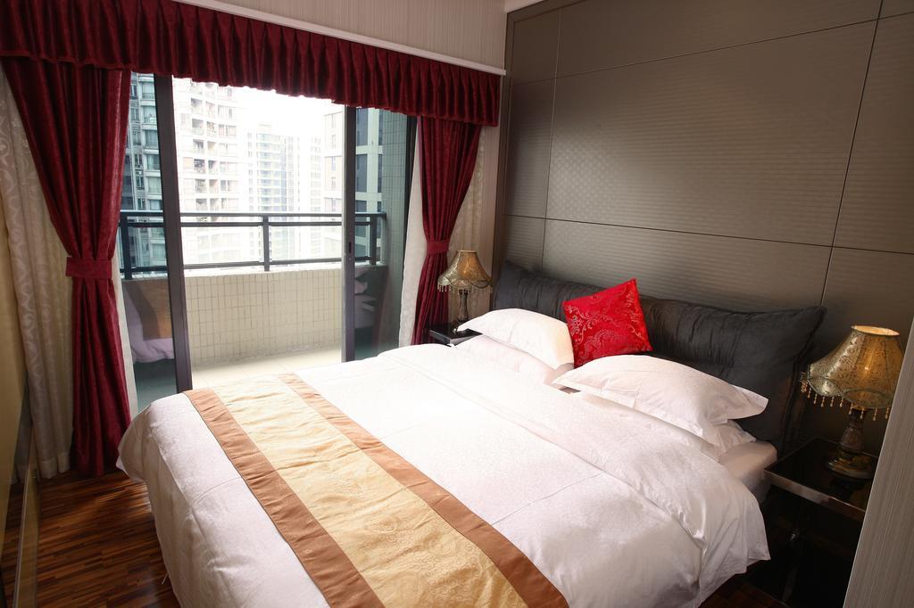 Heefun Apartment Hotel Guangzhou - Poly D Plaza Branch Szoba fotó