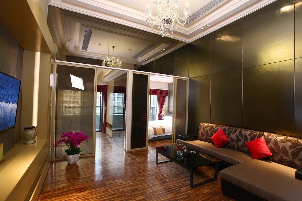 Heefun Apartment Hotel Guangzhou - Poly D Plaza Branch Szoba fotó