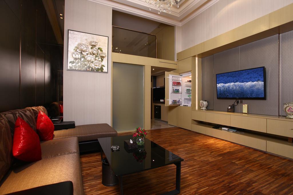 Heefun Apartment Hotel Guangzhou - Poly D Plaza Branch Szoba fotó