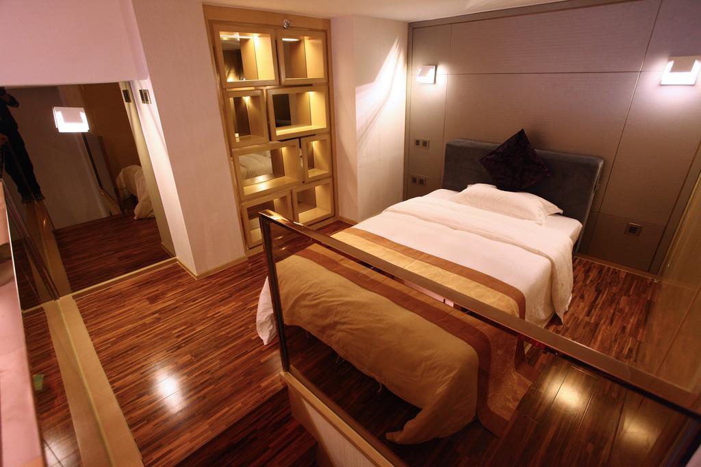 Heefun Apartment Hotel Guangzhou - Poly D Plaza Branch Szoba fotó