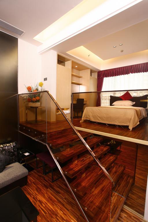Heefun Apartment Hotel Guangzhou - Poly D Plaza Branch Szoba fotó