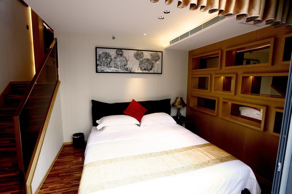 Heefun Apartment Hotel Guangzhou - Poly D Plaza Branch Szoba fotó