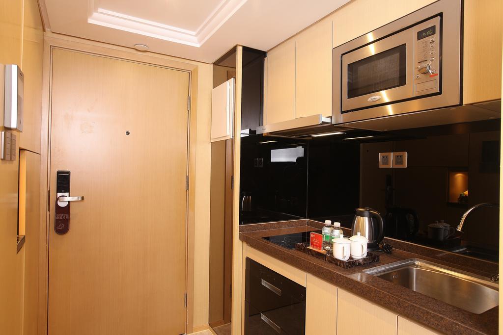Heefun Apartment Hotel Guangzhou - Poly D Plaza Branch Szoba fotó