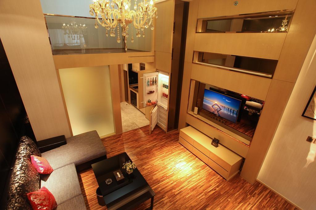 Heefun Apartment Hotel Guangzhou - Poly D Plaza Branch Szoba fotó