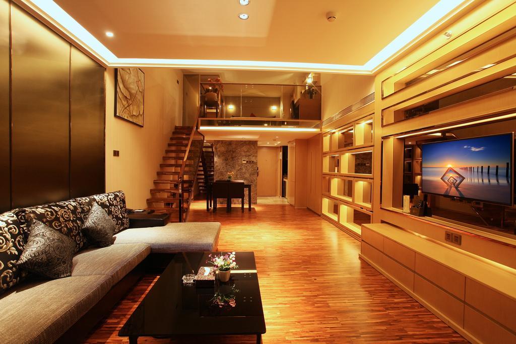 Heefun Apartment Hotel Guangzhou - Poly D Plaza Branch Szoba fotó