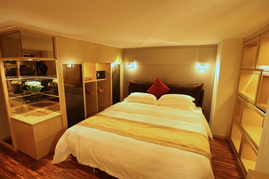 Heefun Apartment Hotel Guangzhou - Poly D Plaza Branch Szoba fotó