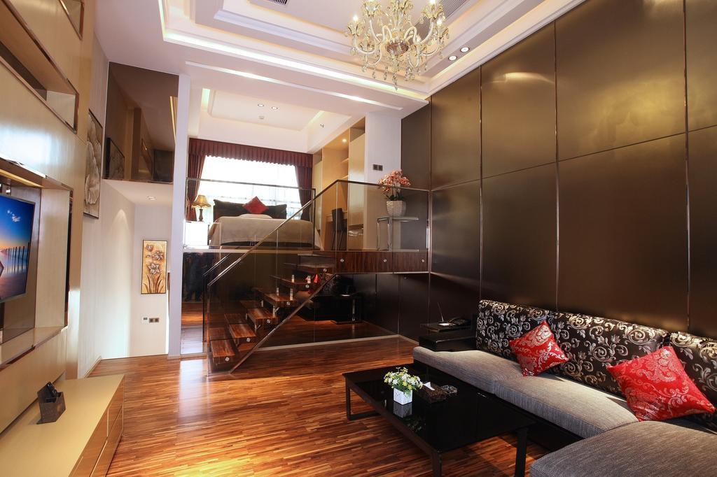 Heefun Apartment Hotel Guangzhou - Poly D Plaza Branch Szoba fotó