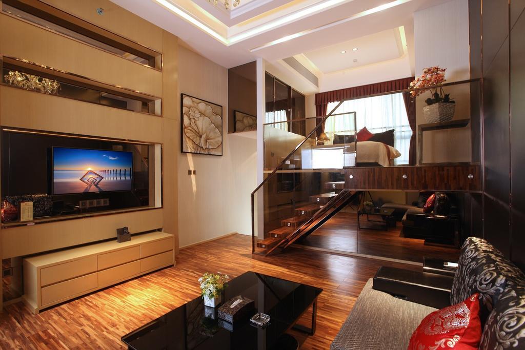 Heefun Apartment Hotel Guangzhou - Poly D Plaza Branch Szoba fotó