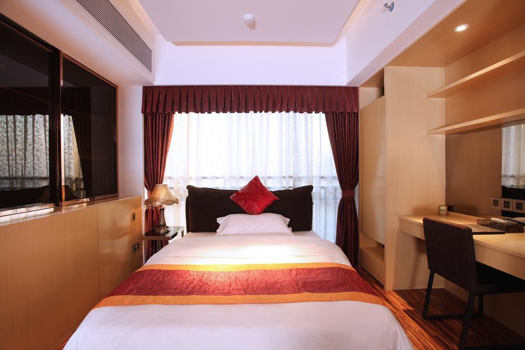 Heefun Apartment Hotel Guangzhou - Poly D Plaza Branch Szoba fotó
